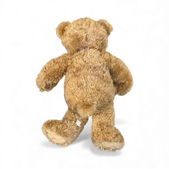 First & Main Regis No. 1896 Plush Teddy Bear With Plaid Bowtie 22" Soft Stuffed - Picture 2 of 5